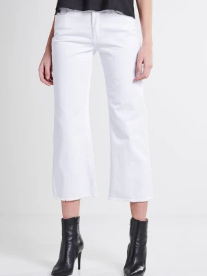 Jeansy Bootcut John Richmond biały