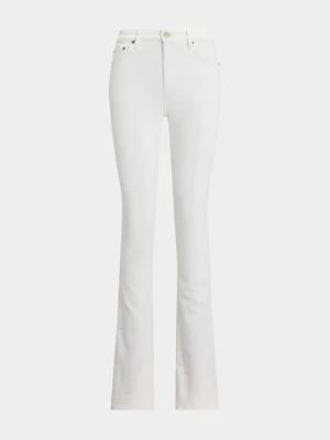 Jeansy Bootcut Lauren Ralph Lauren biały