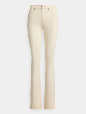 Jeansy Bootcut Lauren Ralph Lauren mleczny