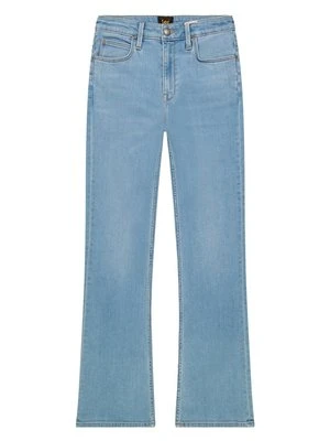 Jeansy Bootcut Lee jasnoniebieski denim