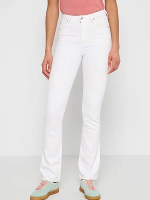 Jeansy Bootcut Lee biały