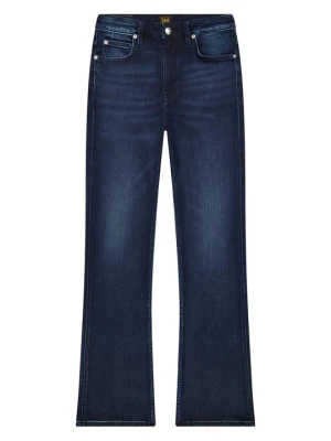 Jeansy Bootcut Lee ciemnoniebieski
