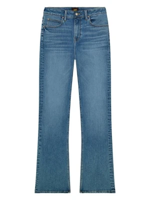 Jeansy Bootcut Lee niebieski