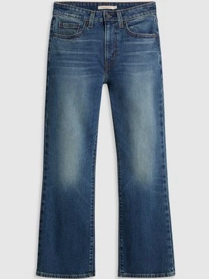 Jeansy Bootcut Levi's ciemnoniebieski