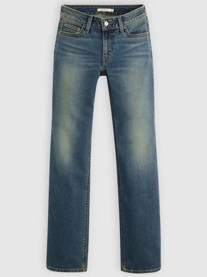 Jeansy Bootcut Levi's ciemnoniebieski