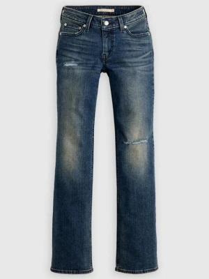 Jeansy Bootcut Levi's ciemnoniebieski