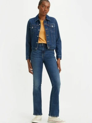 Jeansy Bootcut Levi's granatowy