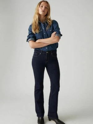 Jeansy Bootcut Levi's granatowy