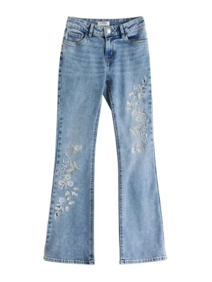 Jeansy Bootcut Lindex granatowy