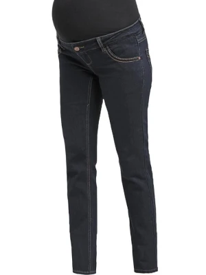 Jeansy Bootcut Mamalicious ciemnoniebieski