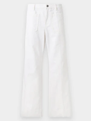 Jeansy Bootcut Michael Kors mleczny