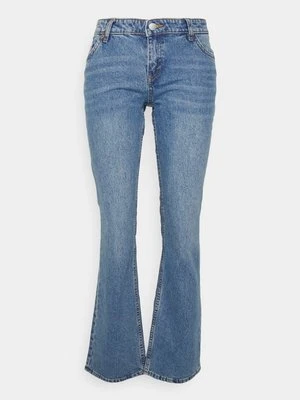 Jeansy Bootcut Monki niebieski denim