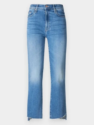 Jeansy Bootcut Mother jasnoniebieski denim