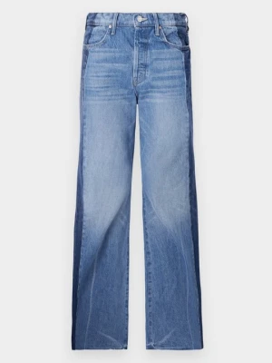 Jeansy Bootcut Mother niebieski denim