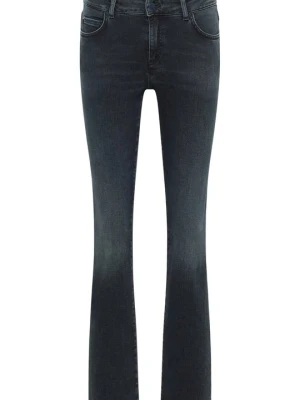 Jeansy Bootcut Mustang granatowy