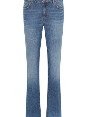 Jeansy Bootcut Mustang niebieski