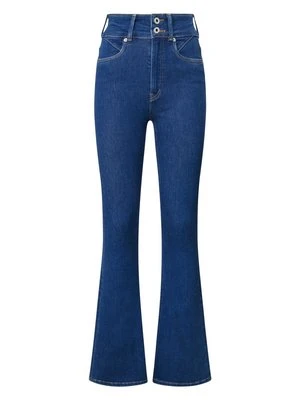 Jeansy Bootcut Pepe Jeans niebieski denim