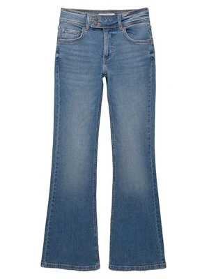 Jeansy Bootcut PULL&BEAR niebieski denim