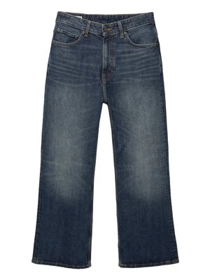 Jeansy Bootcut PULL&BEAR ciemnoniebieski