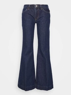 Jeansy Bootcut RE/DONE ciemnoniebieski