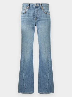 Jeansy Bootcut RE/DONE niebieski denim