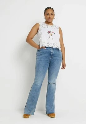 Jeansy Bootcut River Island Plus