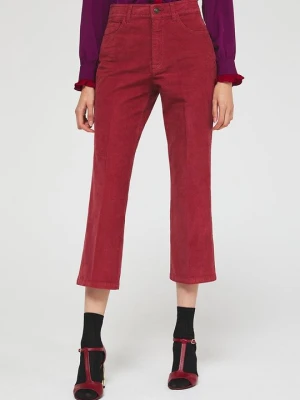 Jeansy Bootcut Sisley różowy