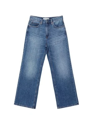 Jeansy Bootcut Stradivarius niebieski denim