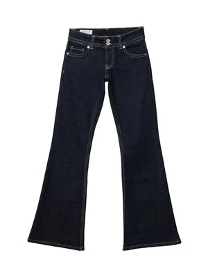 Jeansy Bootcut Stradivarius granatowy