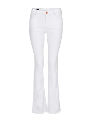 Jeansy Bootcut True Religion biały