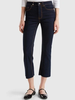 Jeansy Bootcut United Colors Of Benetton granatowy