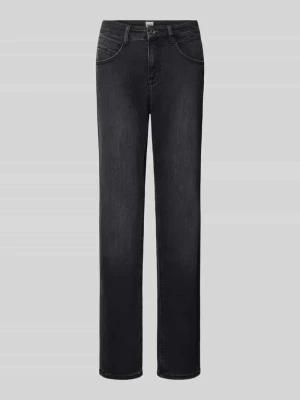 Jeansy Bootcut w odcieniu Dark Wash model 'CAROLA' BRAX Ciemnoszary