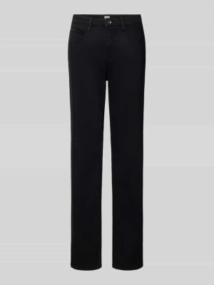 Jeansy Bootcut w odcieniu Dark Wash model 'CAROLA' BRAX Czarny