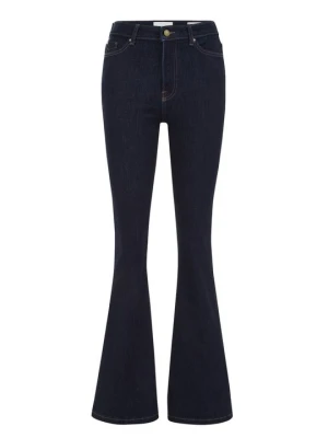 Jeansy Bootcut WE Fashion granatowy