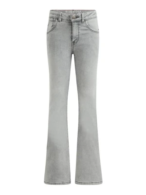 Jeansy Bootcut WE Fashion jasnoszary