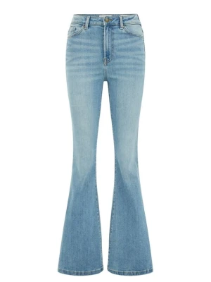 Jeansy Bootcut WE Fashion niebieski