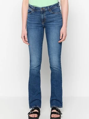 Jeansy Bootcut Wrangler niebieski