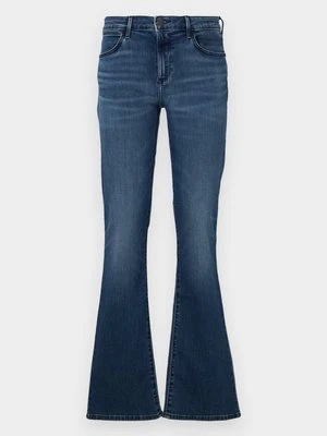 Jeansy Bootcut Wrangler ciemnoniebieski