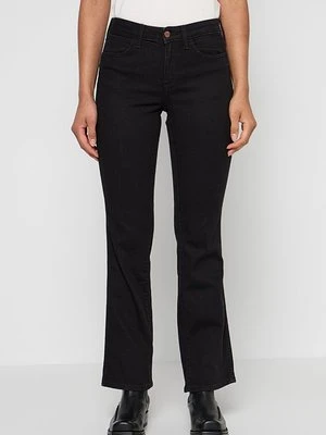 Jeansy Bootcut Wrangler czarny