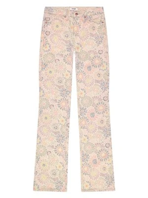 Jeansy Bootcut Wrangler kolorowy denim