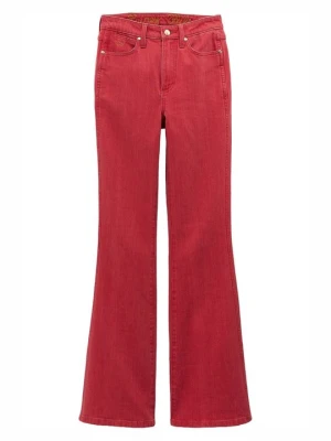Jeansy Bootcut Wrangler kolorowy denim