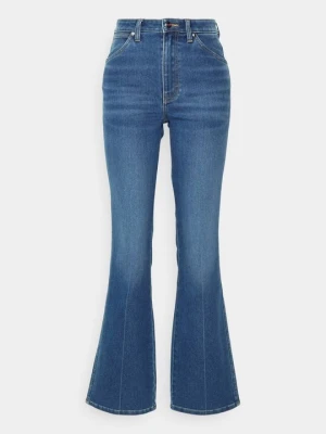 Jeansy Bootcut Wrangler niebieski denim