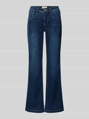 Jeansy Bootcut z efektem znoszenia Gang Niebieski
