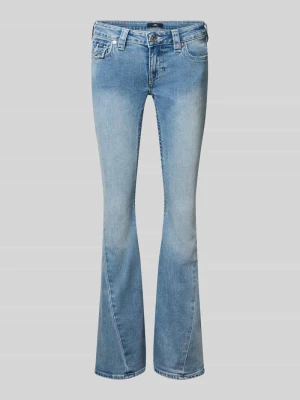Jeansy Bootcut z mieszanka bawełny model 'JOEY' True Religion Jasnoniebieski