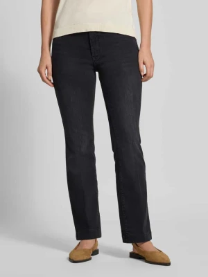 Jeansy Bootcut z mieszanki bawełny model 'DREAM BOOT' MAC Czarny