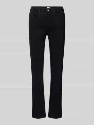 Jeansy Bootcut z naszywką z logo model 'MARY' BRAX Czarny
