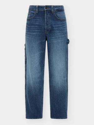 Jeansy carpenter Tommy Jeans ciemnoniebieski