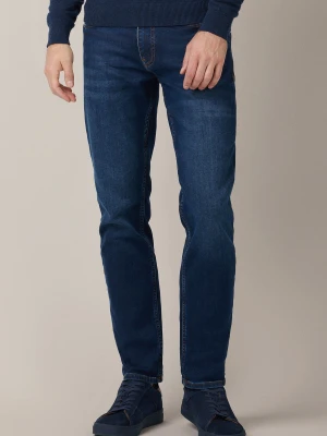 Jeansy Ciemnogranatowe Arturo Regular Lancerto