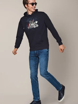 Jeansy Ciemnoniebieskie Jameson Slim Lancerto