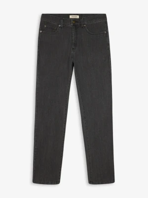 Jeansy classic fit, straight BonPrix czarny